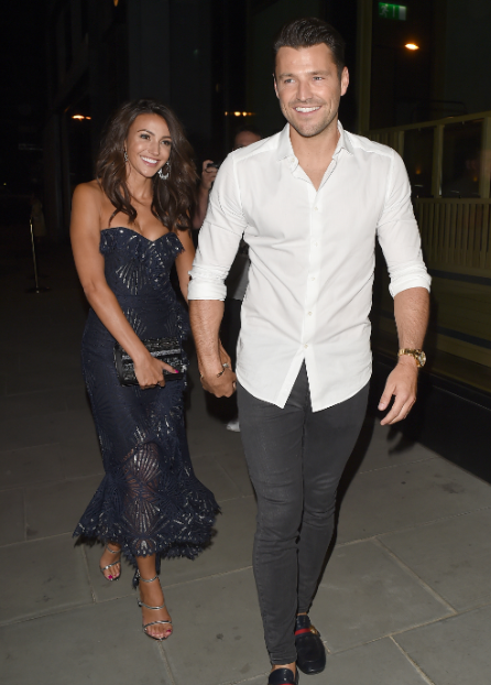 Michelle Keegan and Mark Wright