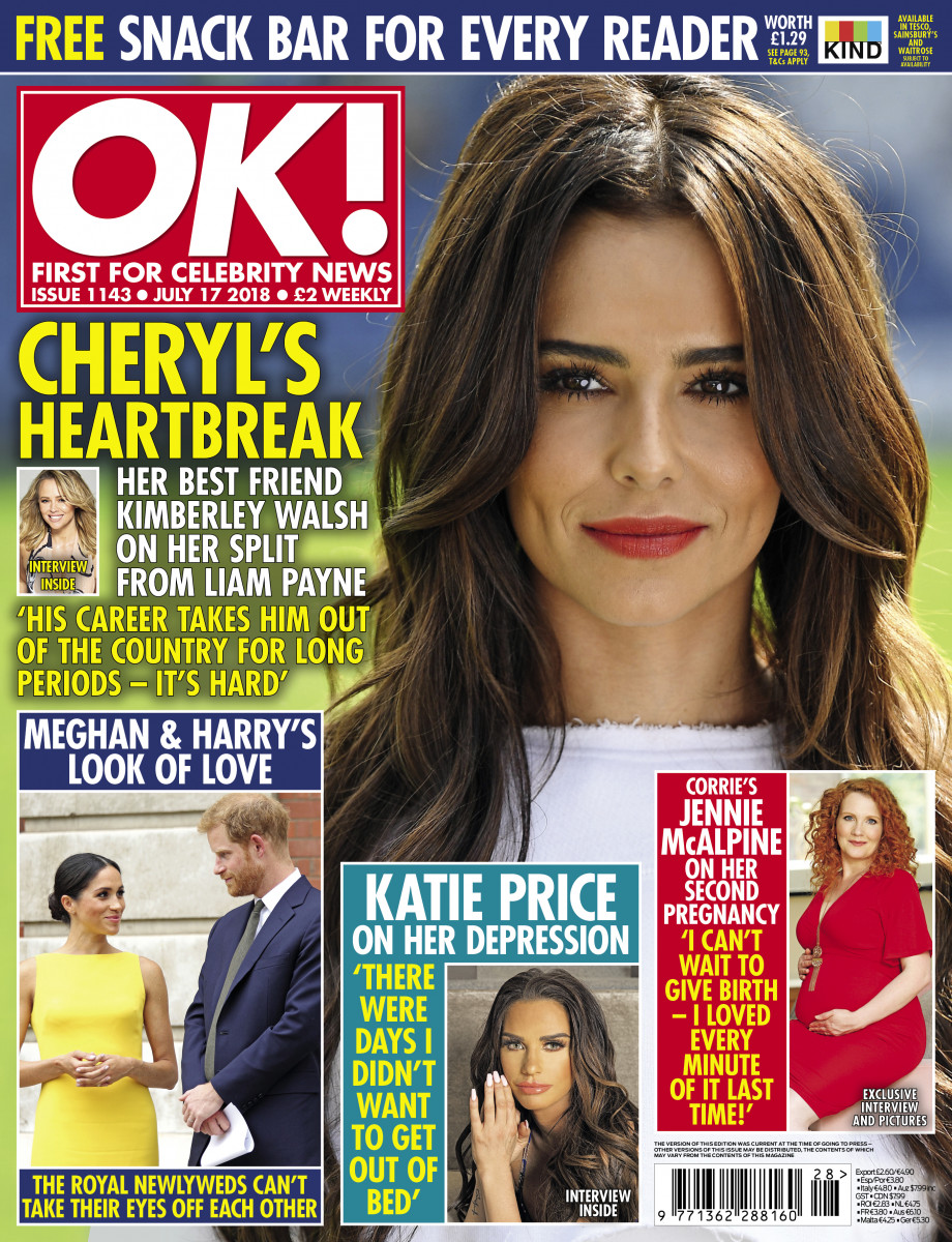 OK MAGAZINE COVER, JULY 9 2018