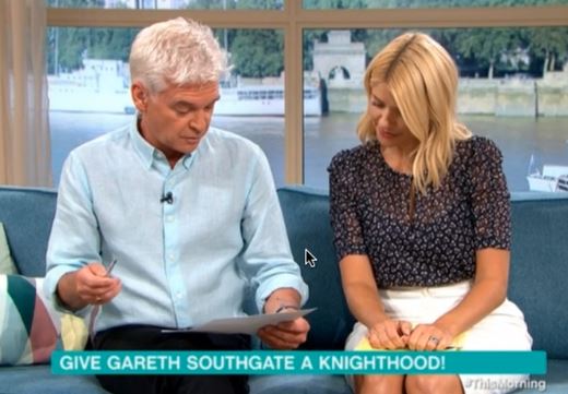This Morning launch campaign to have Gareth Southgate knighted
