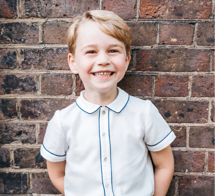 Prince George official fifth birthday pic