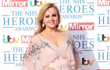 Tina O'Brien. At The NHS Heroes Awards In London