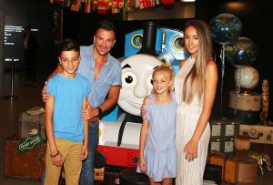 Peter and Emily Andre with Princess and Junior