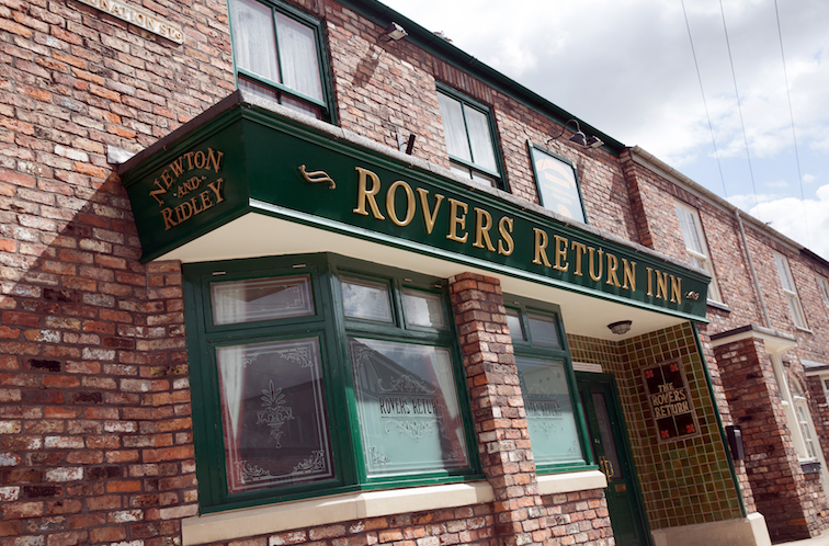 The Rovers Return Corrie ITV