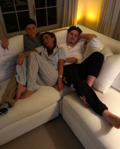 victoria beckham brooklyn romeo instagram