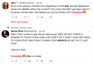 love island twitter