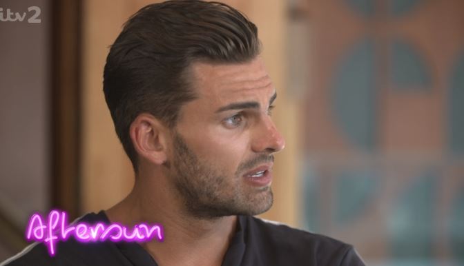 Love Island's Adam and Zara reunite on Love Island Aftersun