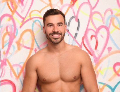 Alex Miller Love Island (Credit: ITV2)