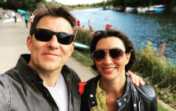 Ben Shephard and his wife Annie