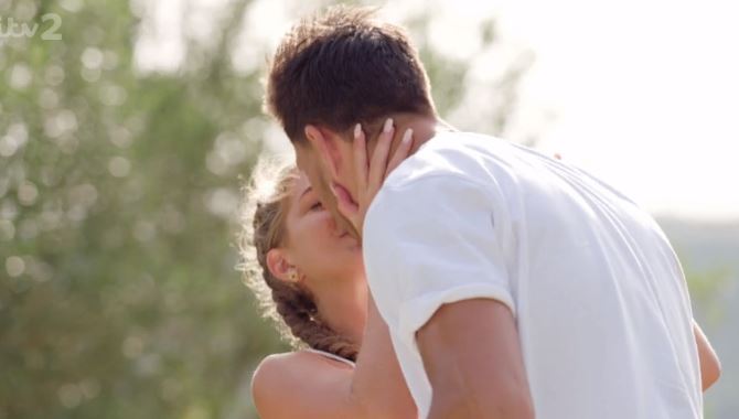 Love Island's Georgia and Jack on their date