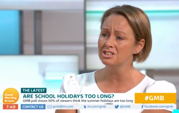 A guest on GMB who said she wanted to kill her children during the summer holidays