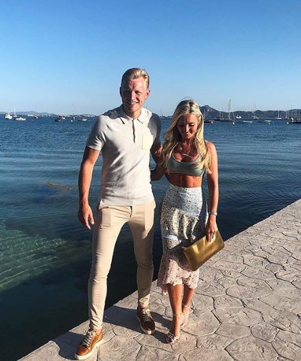 Joshua Wright and Hollie Kane