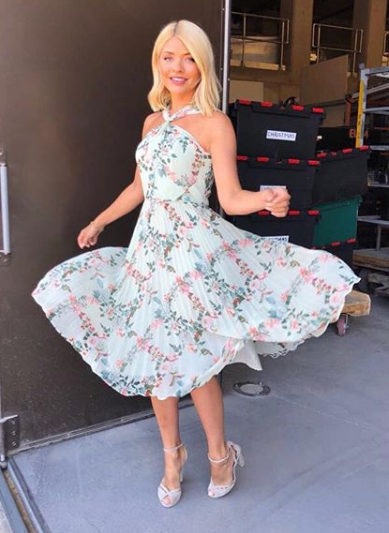 Holly Willougby's outfit for This Morning