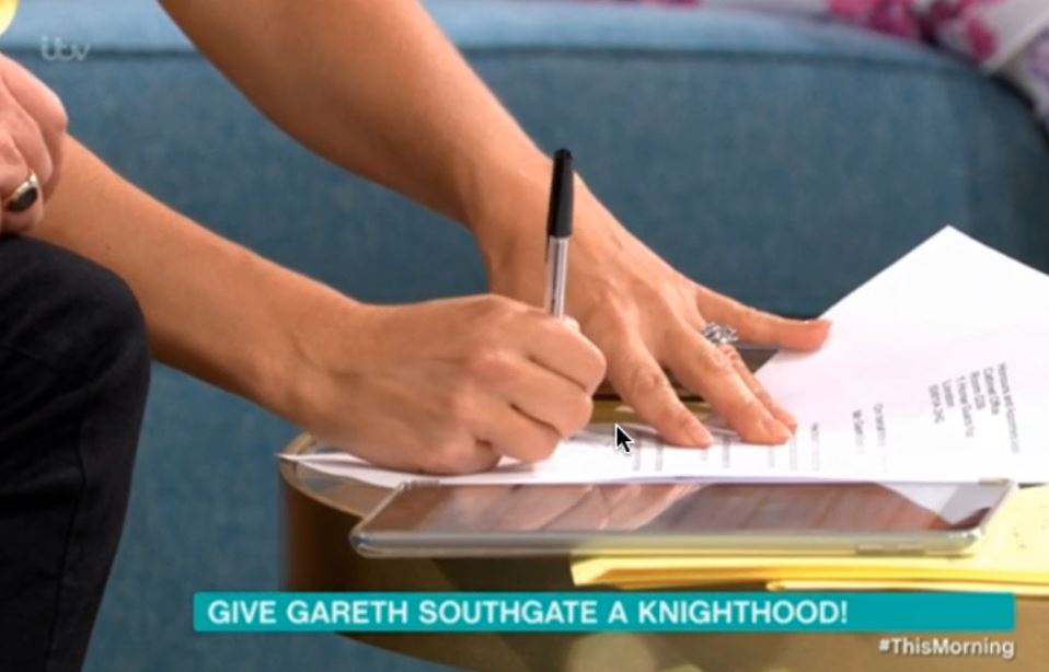This Morning launch campaign to have Gareth Southgate knighted
