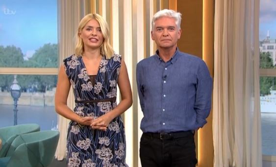 Holly Willoughby and Phillip Schofield on This Morning