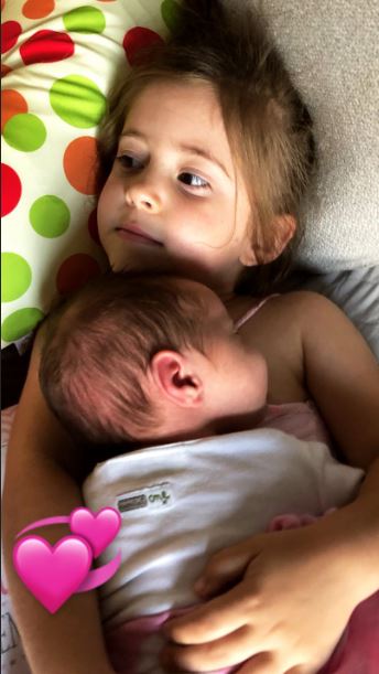 Jacqueline Jossa's daughters Ella and Mia