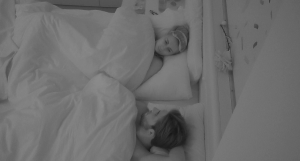 Dani Dyer and Jack Fincham chat in bed on Love Island 