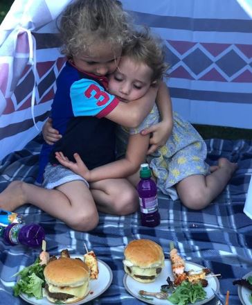 Jett and Bunny Hayler, Katie and Kieran's children