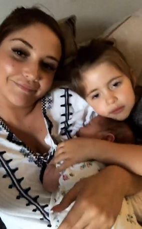 Jacqueline Jossa's daughters Ella and Mia