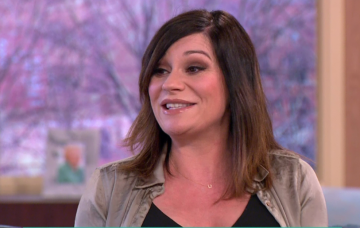 Lucy Pargeter pregnant on This Morning (Credit: WENN)