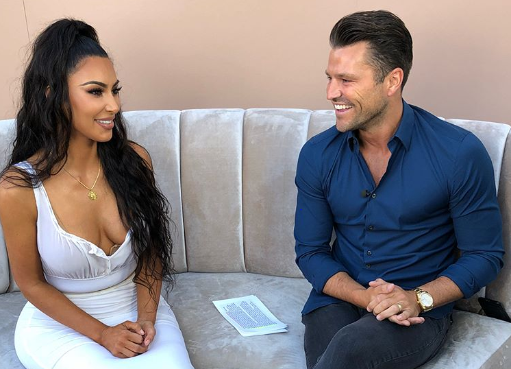 Kim Kardashian and Mark Wright