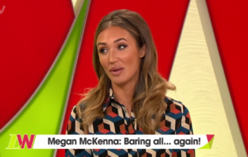 Megan McKenna on Loose Women (Credit: ITV)