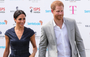 Prince Harry plays in the Sentebale ISPS Handa Polo Cup at the Royal County of Berkshire Polo Club