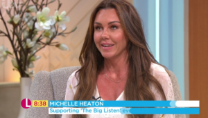 michelle heaton on Lorraine (Credit: ITV)
