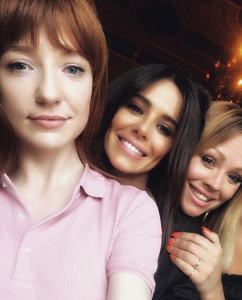 Nicola Roberts, Cheryl and Kimberley Walsh