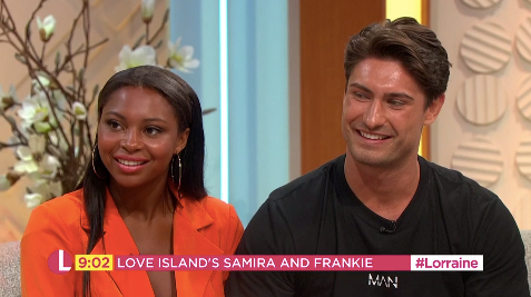 Love Island's Samira and Frankie interviewed by Lorraine