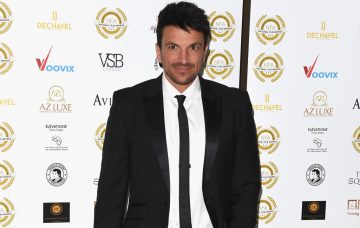 Peter Andre attends the National Film Awards UK at Porchester Hall