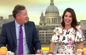 Piers and Susanna on GMB