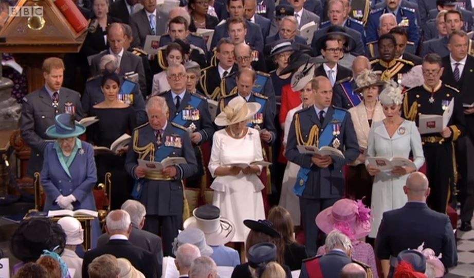The royals at RAF centenary