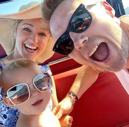 Ronan and Storm Keating enjoy holiday with son Cooper