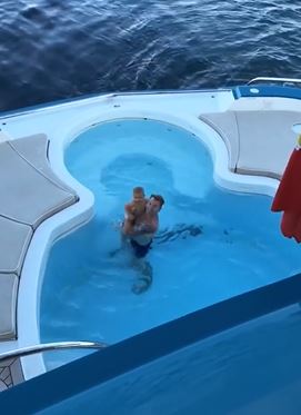 Ronan and Storm Keating enjoy holiday with son Cooper
