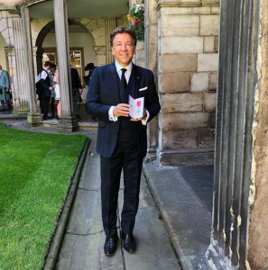 ross-king receiving MBE