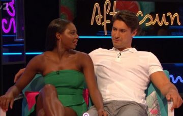 Love Island's Samira and Frankie interviewed by Caroline Flack on Aftersun