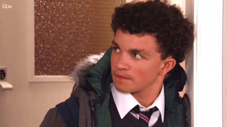 Alex's real life is bringing drama like his on-screen alter ego (Credit: ITV)