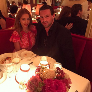 Una Healy and Ben Foden 