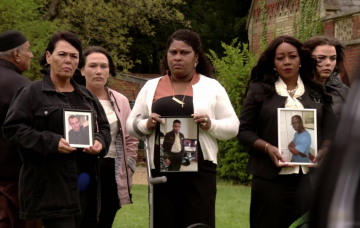 EastEnders fans sobbing after real knife crime victims' families appear as Shakil Kazemi is buried