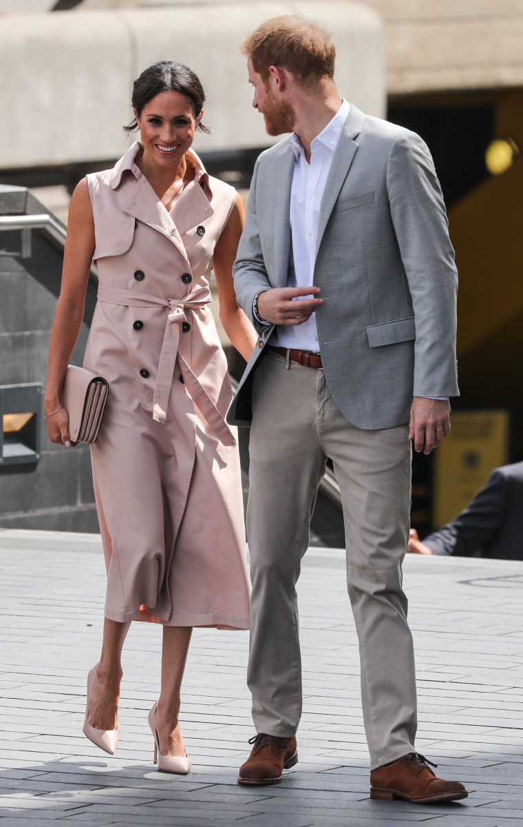 The Duke and Duchess of Sussex visit the launch of the Nelson Mandela Centenary Exhibition at the Queen Elizabeth Hall, Southbank Centre