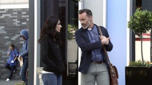 Bill Mayhew and Rana Nazir in Coronation Street