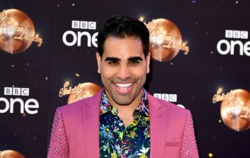 Dr Ranj Singh at Strictly press launch