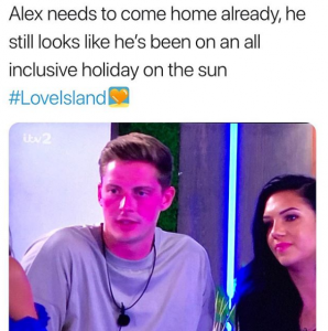 Dr Alex tweet
