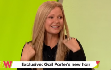 Gail Porter on Loose Women (Credit: ITV)