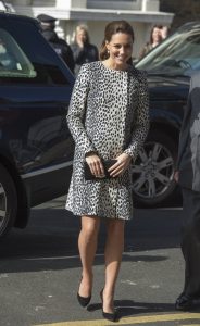 Catherine, Duchess of Cambridge is seen during her visit to Resort Studios in Cliftonville on March 11, 2015 in Margate, England
