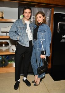 Brooklyn Beckham (L) and Chloe Grace Moretz attend as Liam Payne, Chloe Grace Moretz, Brooklyn Beckham and Caleb McLaughlin Host Xbox One x VIP Event & Xbox Live Session
