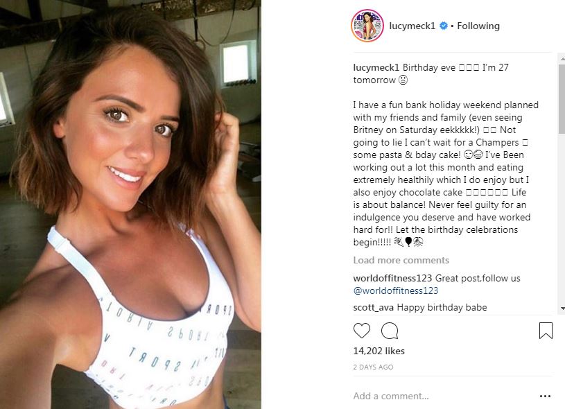 @lucymeck1 Instagarm
