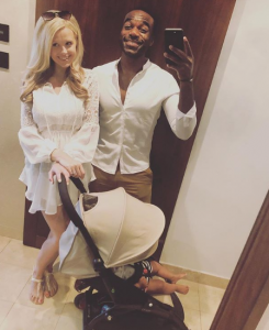 Ore Oduba on holiday with wife Portia and baby Roman (Credit: Instagram)