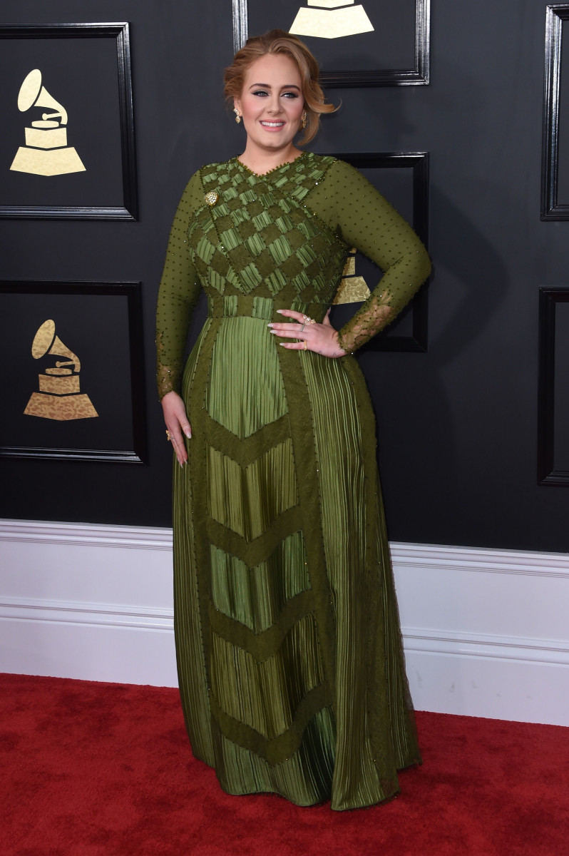 Adele, Stars Arrive At The Grammy Awards 2017 In Los Angeles 