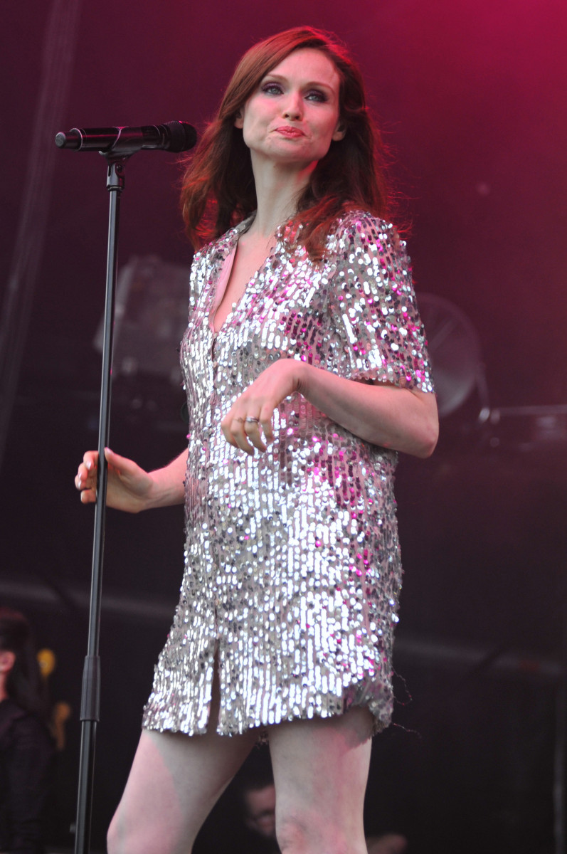 Sophie Ellis-Bextor Performs At Rochester Castle In Kent